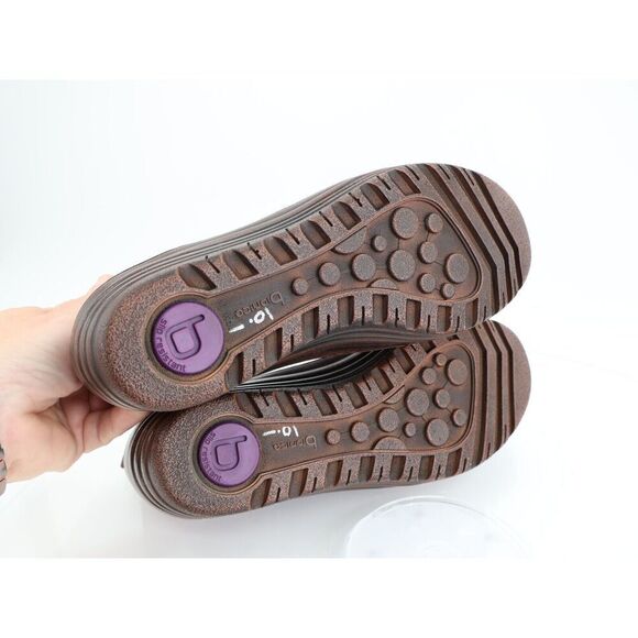 Bionica Gallant Ankle Boots Women's Size 9 Red Wedge Leather Bootie Slip On Shoe - Picture 8 of 11